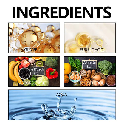 Vitamin C Brightening Serum 30ml – Dark Spot Remover & Glow Booster | Shaqtu™