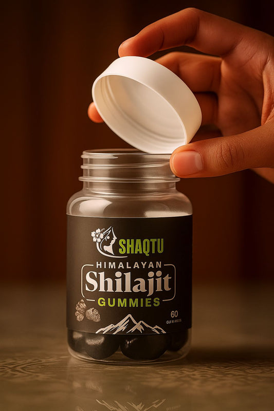 Shilajit Gummies – Natural Energy, Stamina & Immunity Booster | Shaqtu™