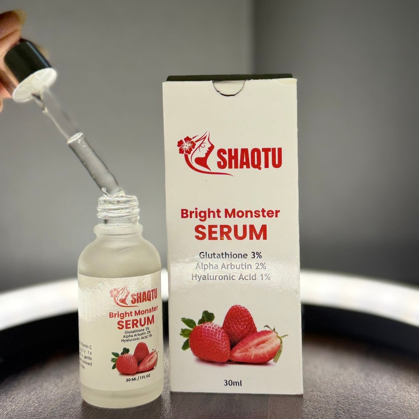 Bright Monster Serum 30ml – Dark Spot Remover & Skin Brightening Serum | Shaqtu™