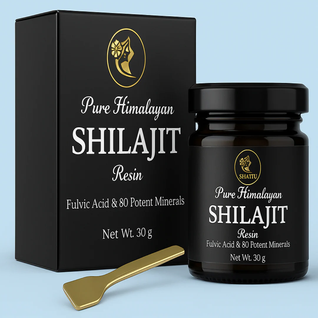 “Pure Shilajit Gilgit Salajeet Himalayan Resin Jar – 100% Natural Energy Booster”