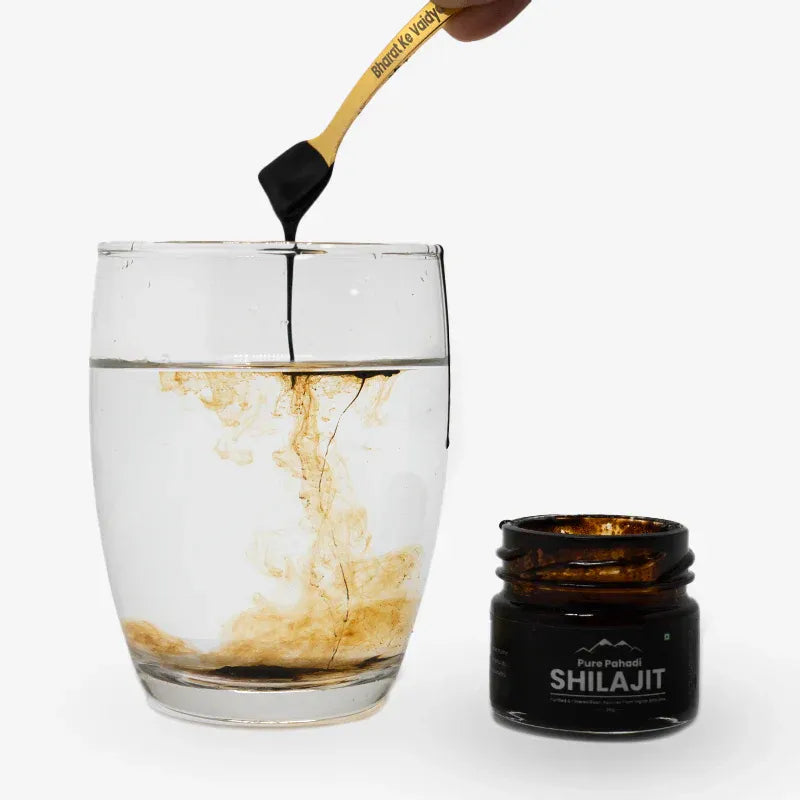 “Pure Shilajit Resin Texture – Authentic Gilgit Salajeet Fulvic Acid Rich”